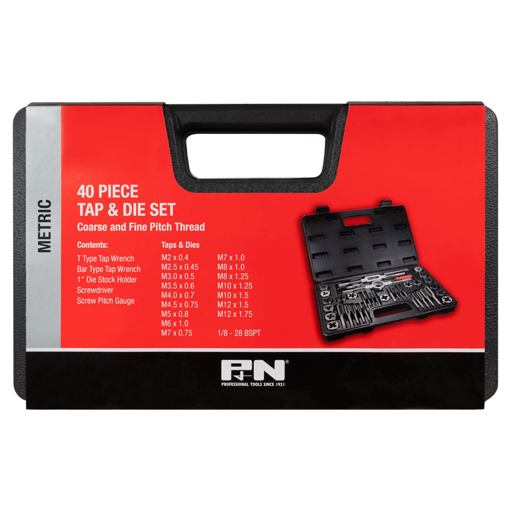 P&n tap shop and die set